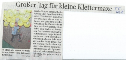Tiroler Tageszeitung 10.01.2014